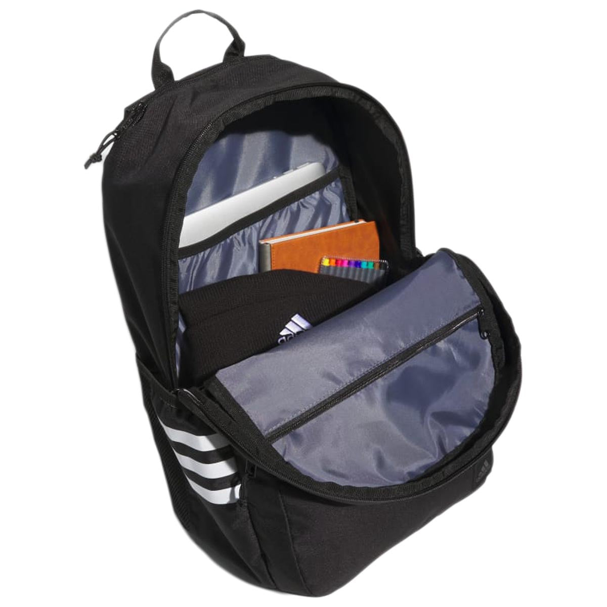 Adidas Classic 3S 5 Backpack - Black/White image 3