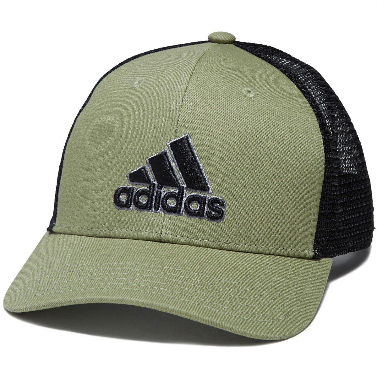 Adidas Structured Trucker Hat - Tent Green/Grey/Black image 1