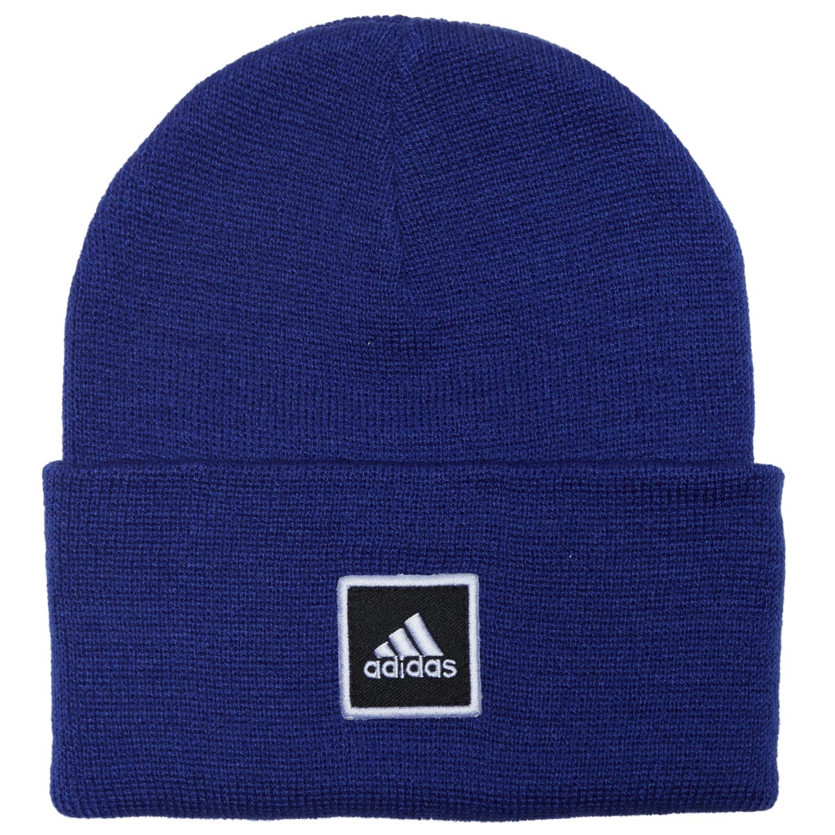 Adidas Wide Cuff Fold Fold Beanie - Semi Lucid Blue/Black/White image 1