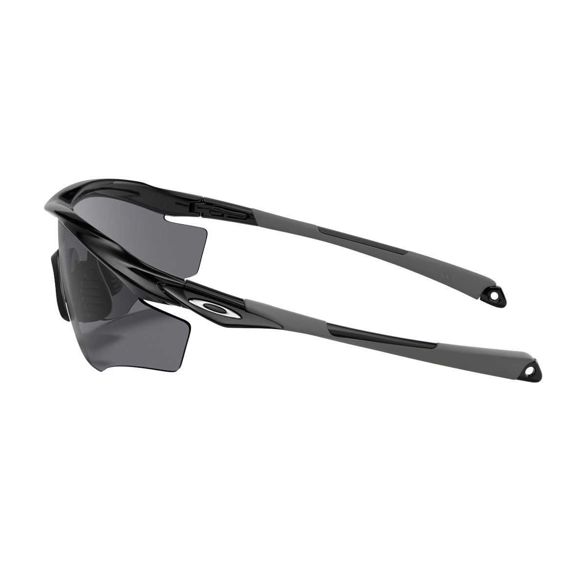 Oakley M2 Frame XL Sunglasses - Polished Black/Grey Lens image 3
