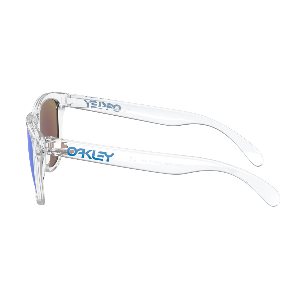 Oakley Frogskins Sunglasses - Crystal Clear/PRIZM Sapphire Lens image 3