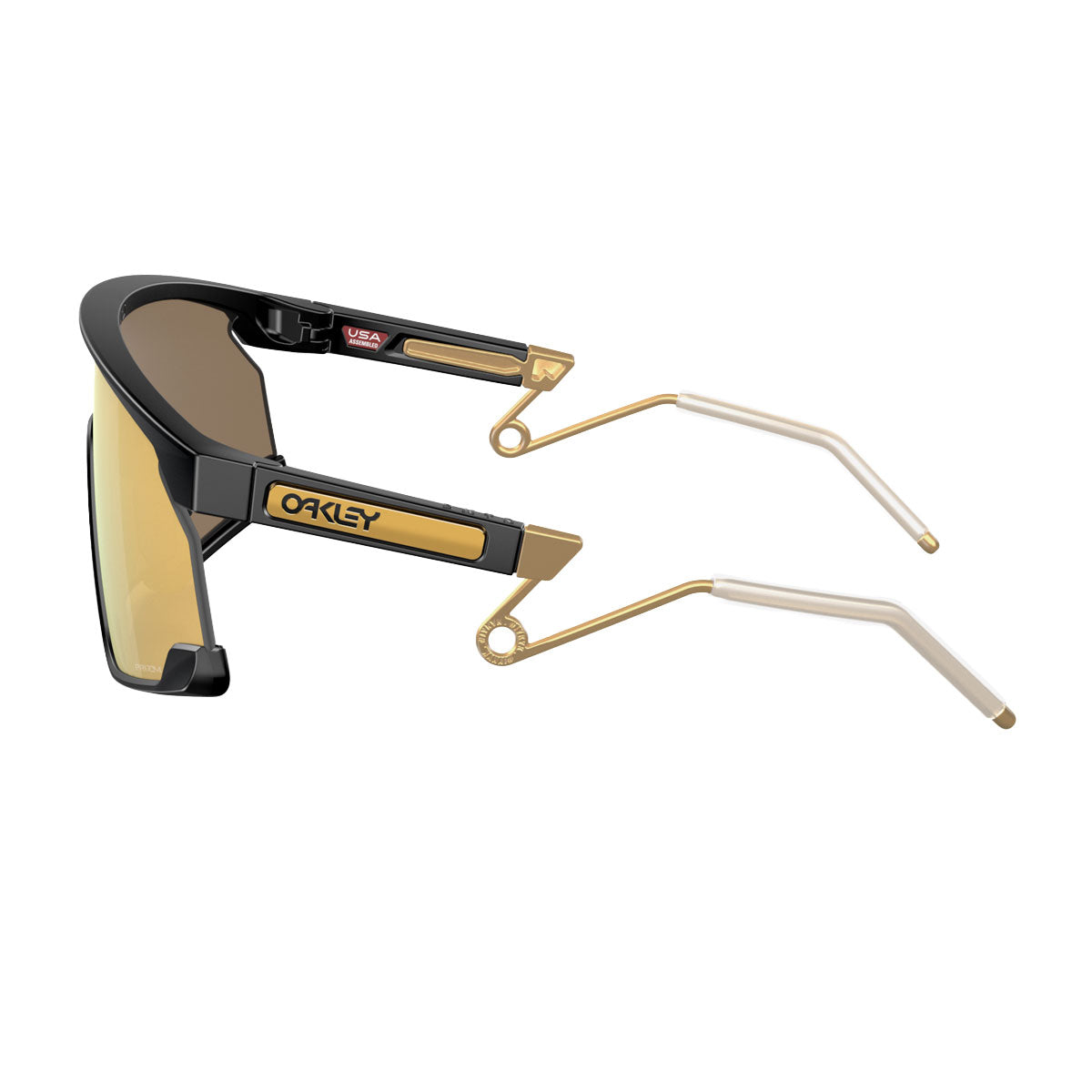 Oakley Bxtr Metal Sunglasses - Matte Black/PRIZM 24k Lens image 3