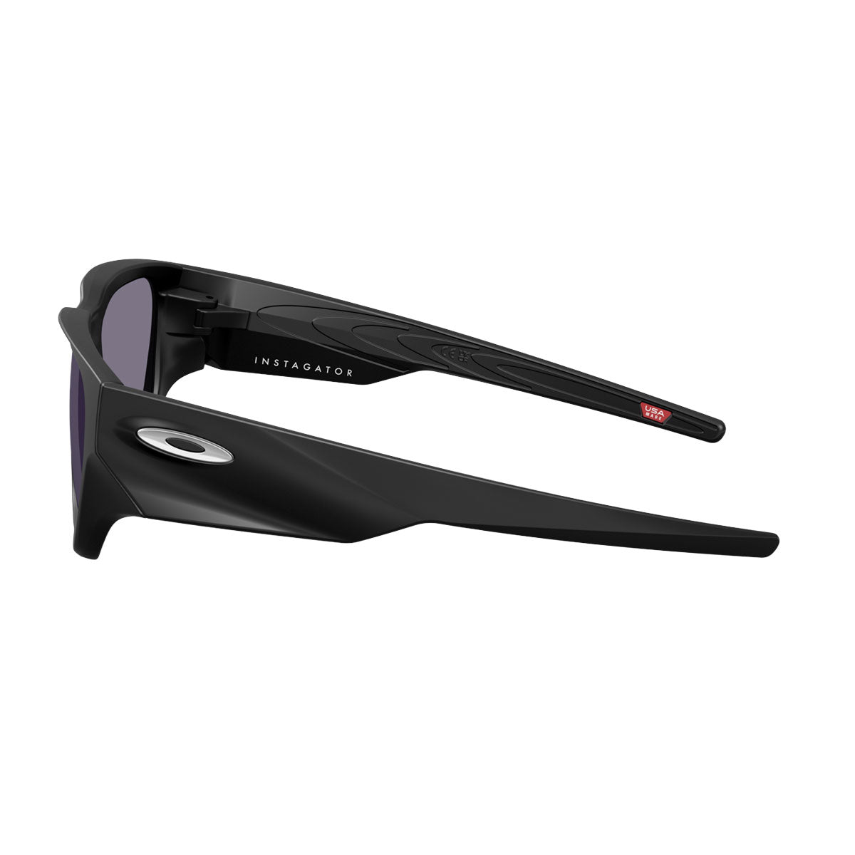 Oakley Instagator Sunglasses - Matte Black/PRIZM Grey Lens image 3