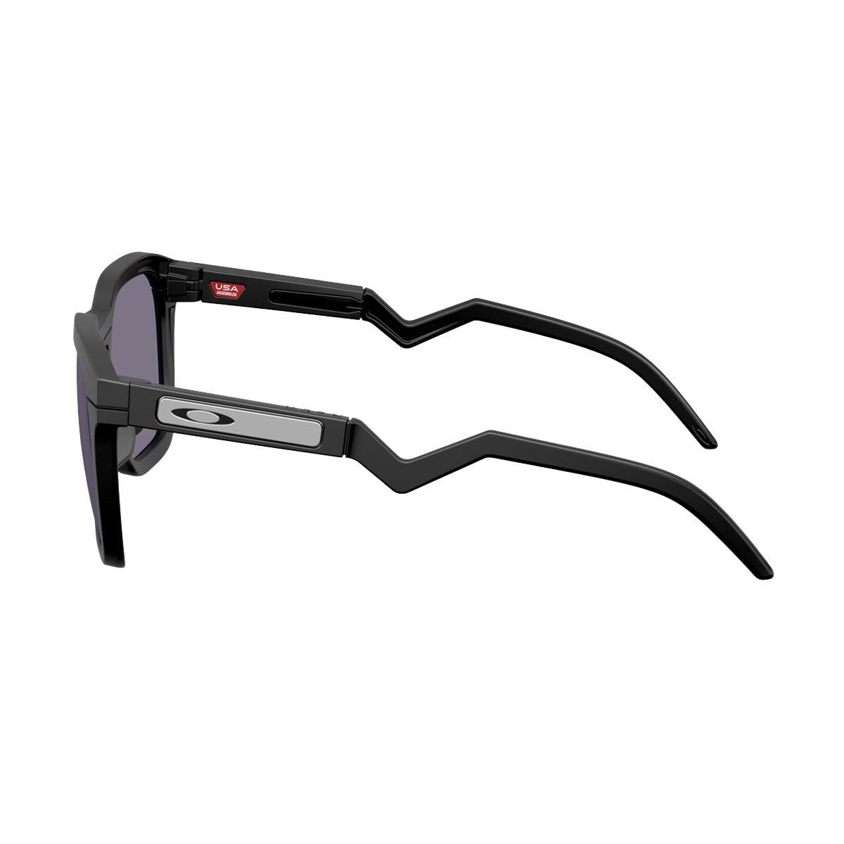 Oakley HSTN SQ Sunglasses - Matte Black/PRIZM Grey Lens image 3