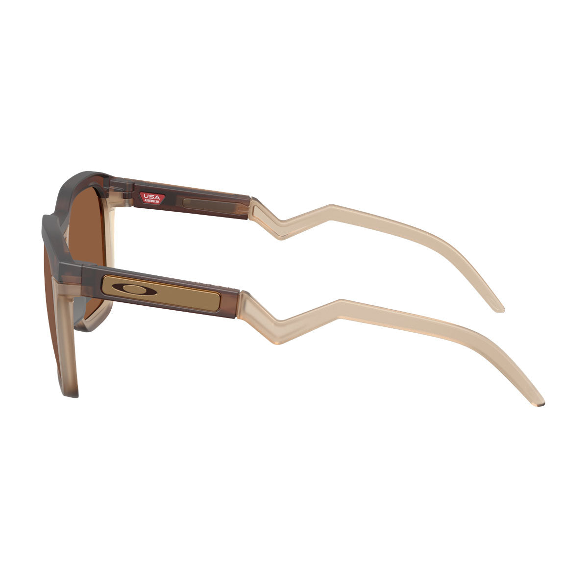 Oakley HSTN SQ Sunglasses - Matte Rootbeer/PRIZM Tungsten Lens image 3