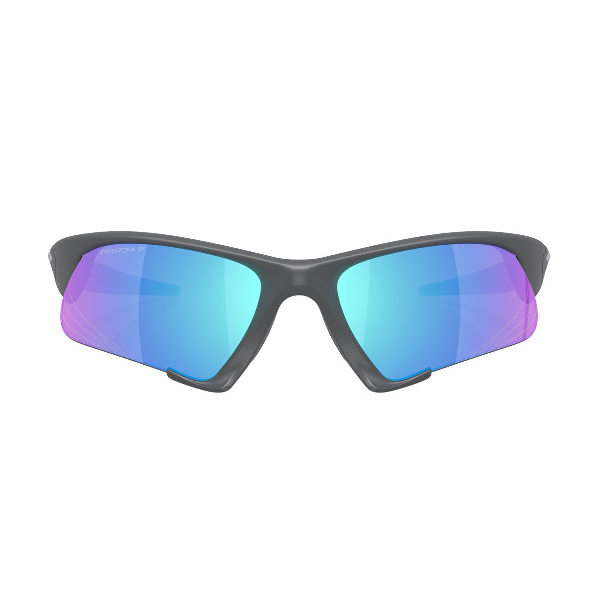 Oakley Suture Jacket Sunglasses - Matte Carbon/PRIZM Sapphire Polarized Lens image 1