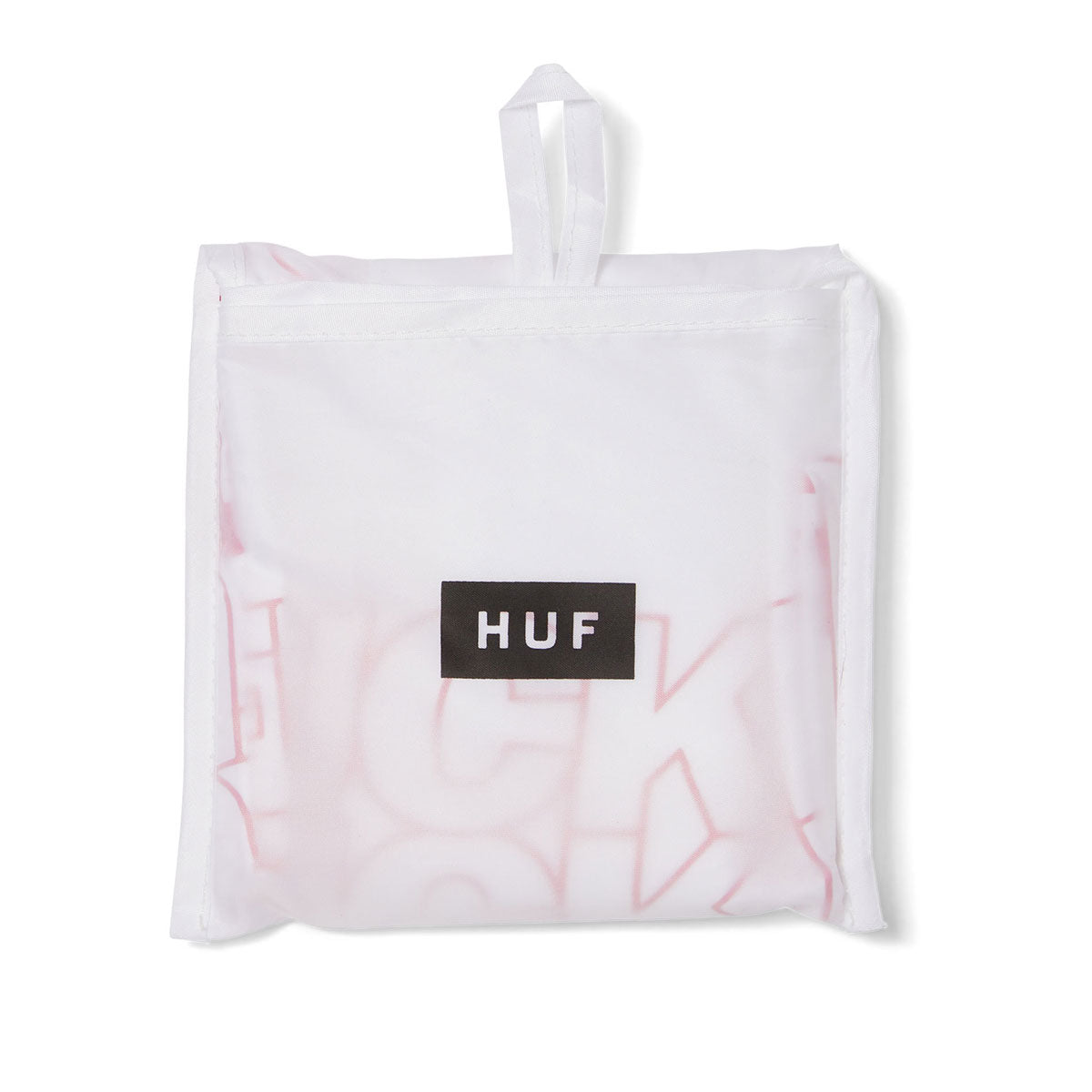 HUF Fuck It Packable Bodega Bag - White image 2