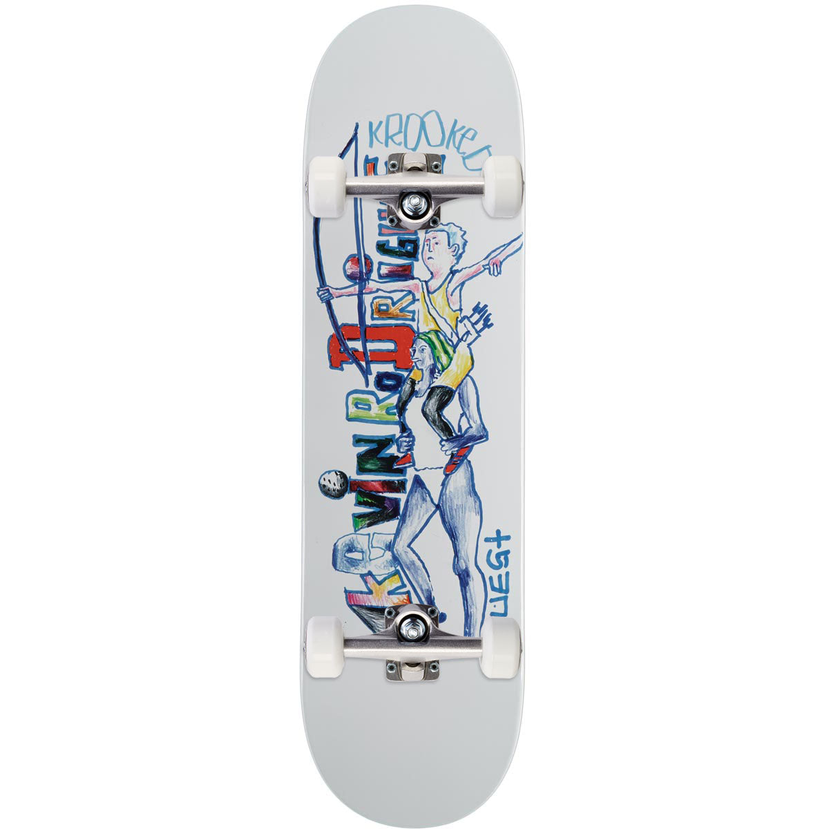 Deathwish Deathspray Nation Skateboard Complete - 8.00