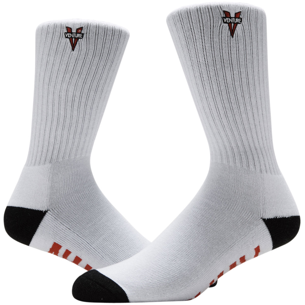 Venture Heritage Emb Socks - White/Black/Red image 2