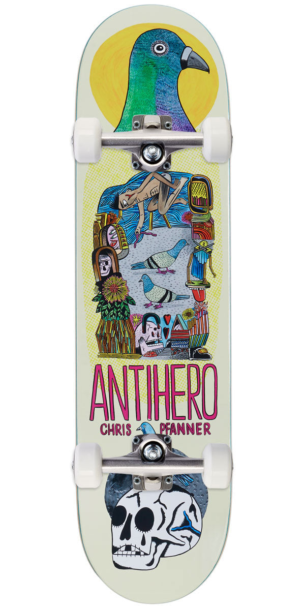 Anti-Hero Pfanner Pigeon Vision Skateboard Complete - 8.12