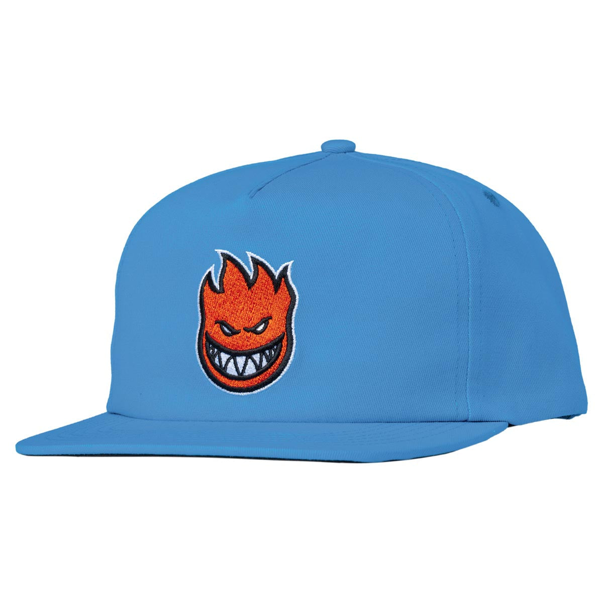 Spitfire Bighead Fill Snapback Hat - Lt. Blue/Red image 1