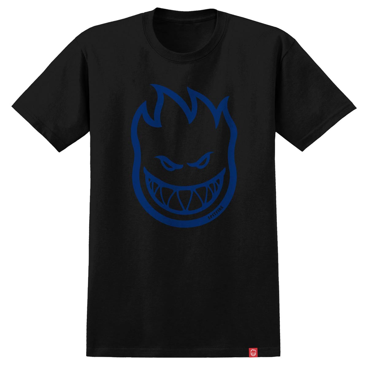 Spitfire Bighead T-Shirt - Black/Navy image 1