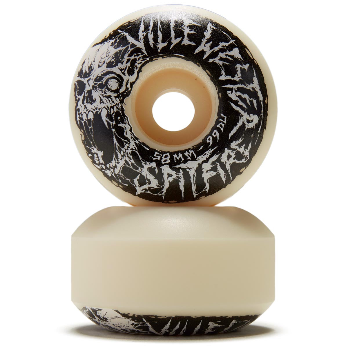 Spitfire F4 99 Ville Annihilation Classic Skateboard Wheels - Natural - 58mm image 2