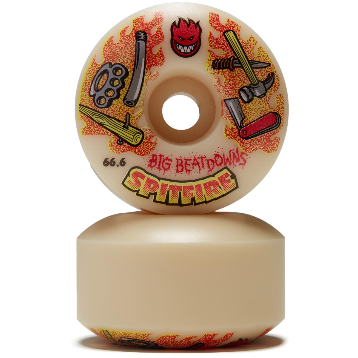 Spitfire F4 99 Big Beatdowns Classics Skateboard Wheels - 66.6mm image 2