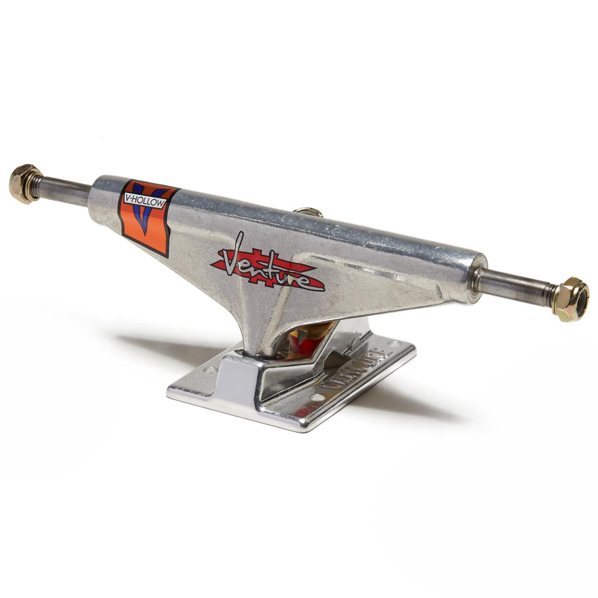 Venture Paid V-Hollow Skateboard Trucks - Polished - 5.6 image 1