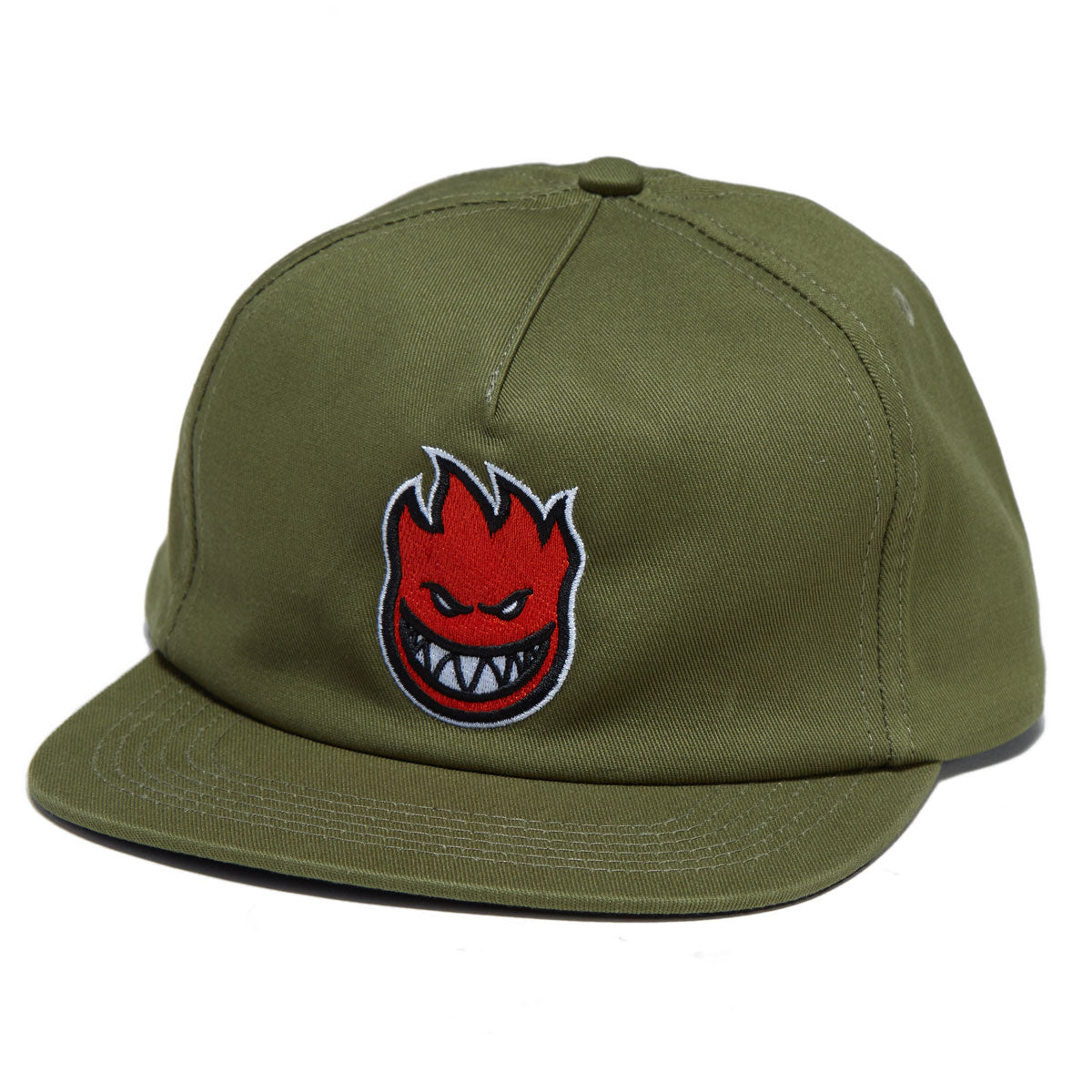 Spitfire Bighead Fill Hat - Olive/Red image 1