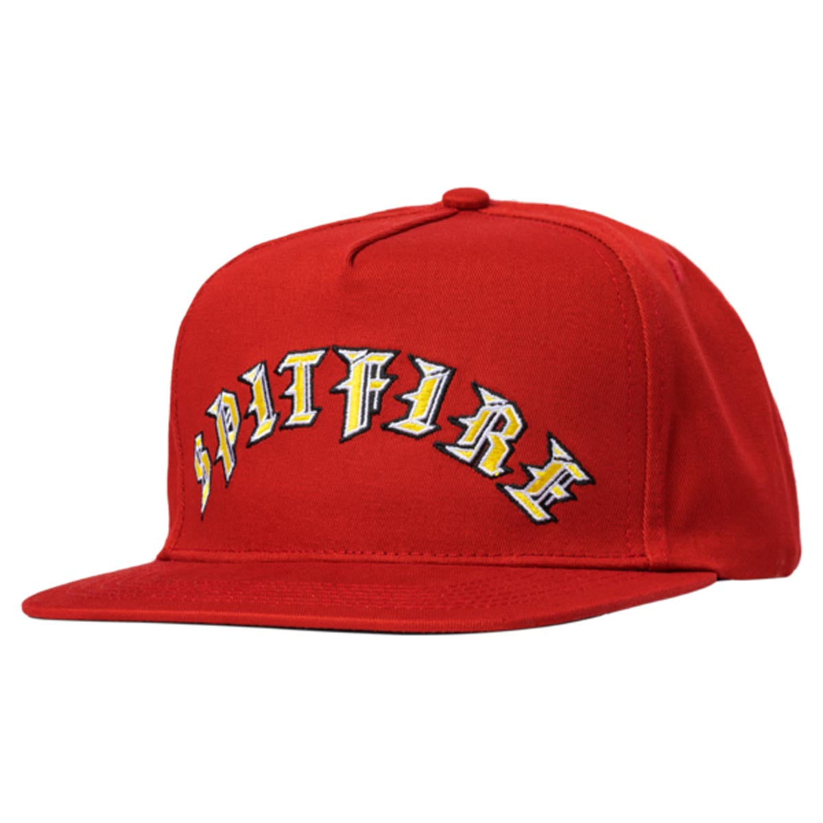 Spitfire Old E Arch Hat - Dark Red/Yellow image 1