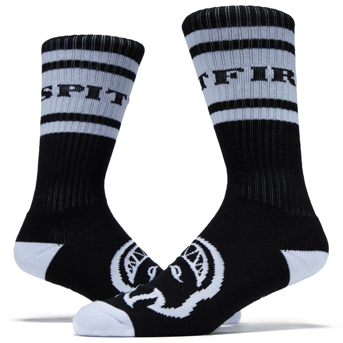 Spitfire Classic '87 Bighead Socks - Black/White image 2