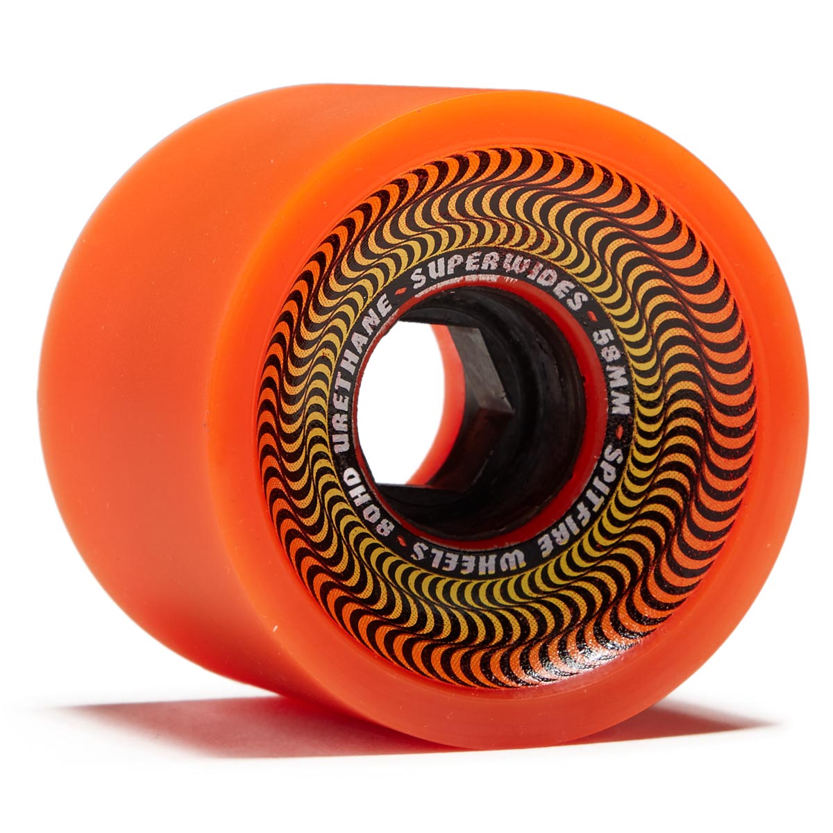 Spitfire 80HD Superwides Skateboard Wheels - Orange - 58mm image 1