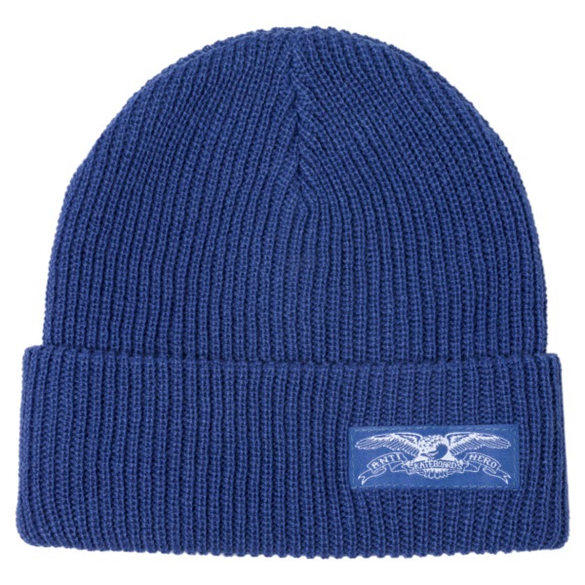 Anti-Hero Stock Eagle Label Beanie - Blue/White image 1