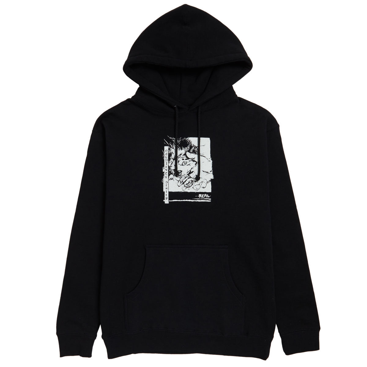 Real Obedience Denied Hoodie - Black image 1