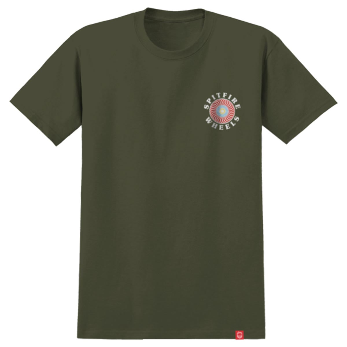 Spitfire OG Classic Fill T-Shirt - Military Green image 2