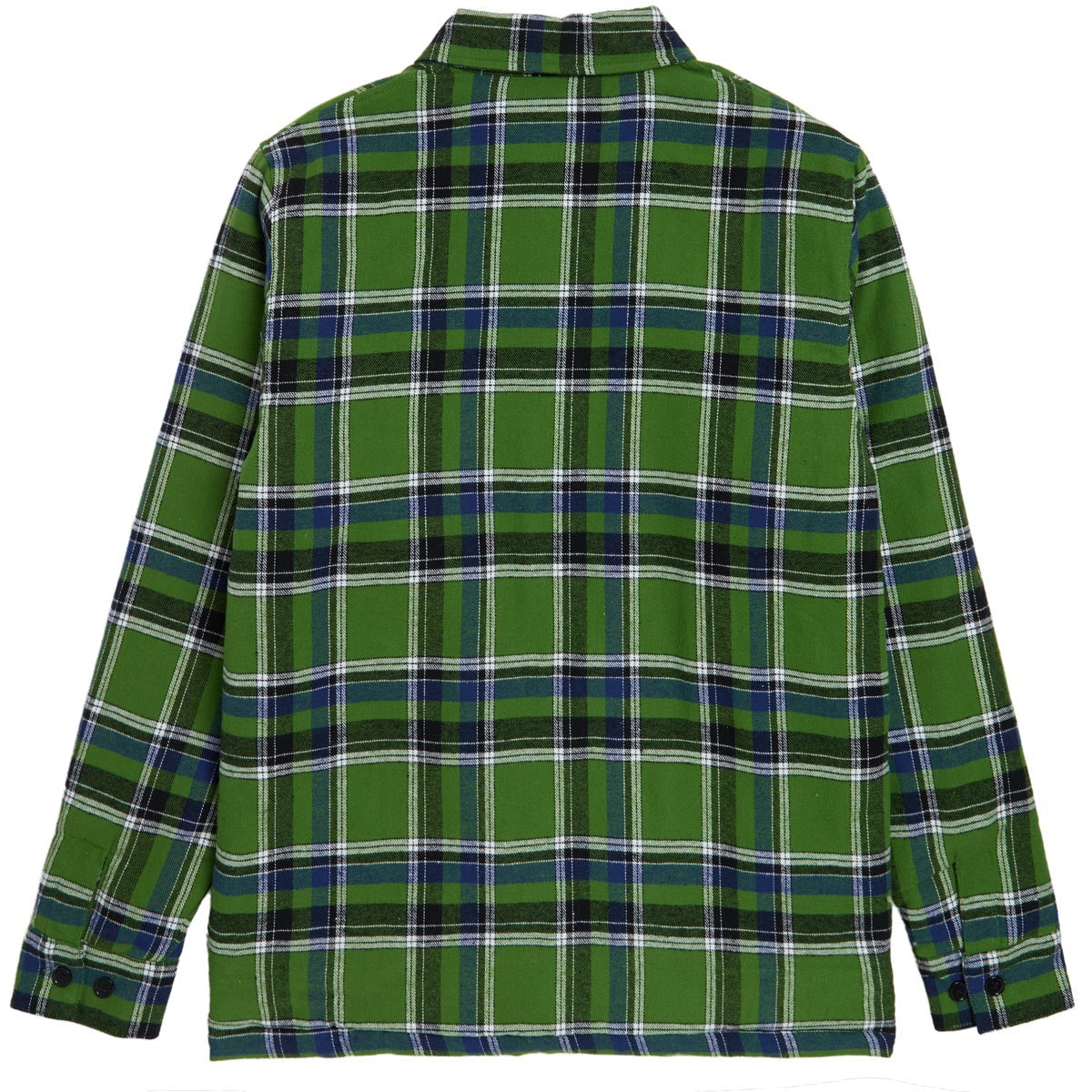 Anti-Hero Basic Eagle Flannel Jacket - Green/Blue Multi image 2