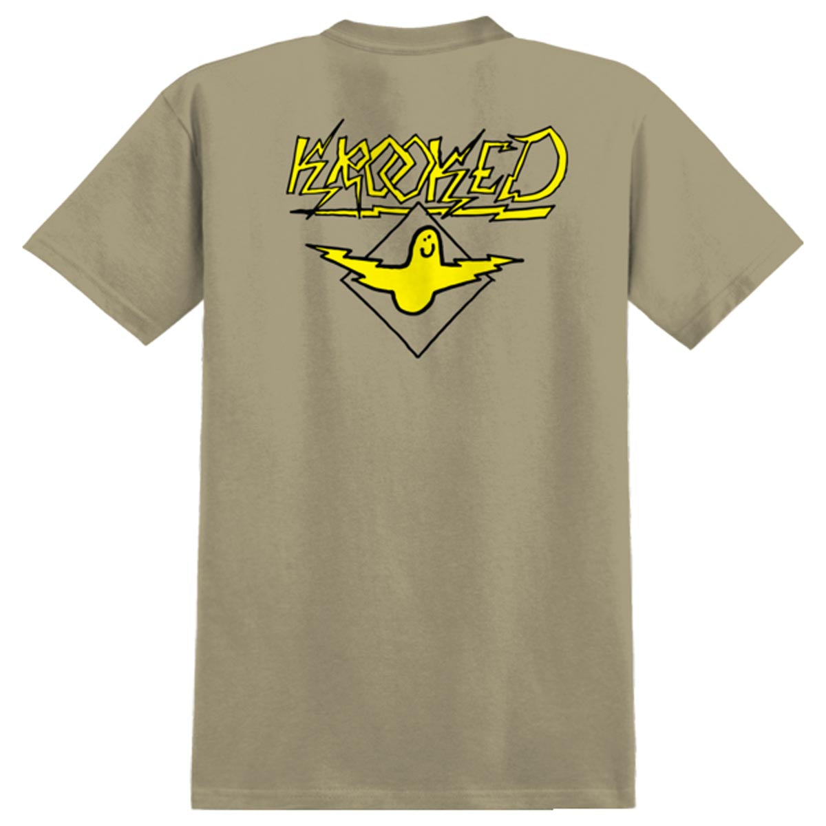 Krooked Bird Lightening T-Shirt - Sand image 1