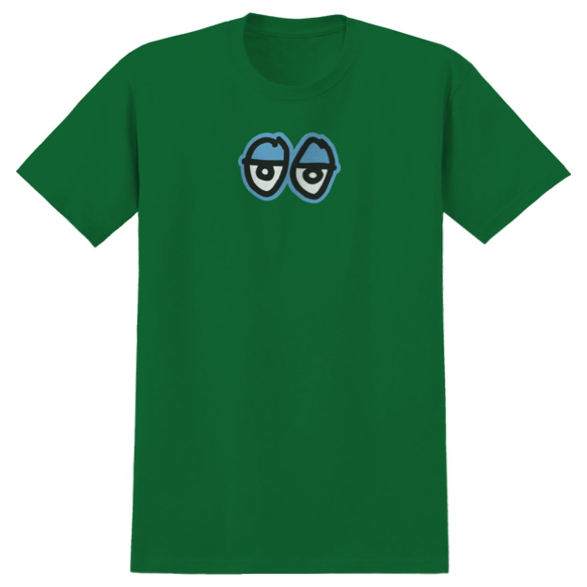 Krooked Eyes LG T-Shirt - Kelly Green image 1