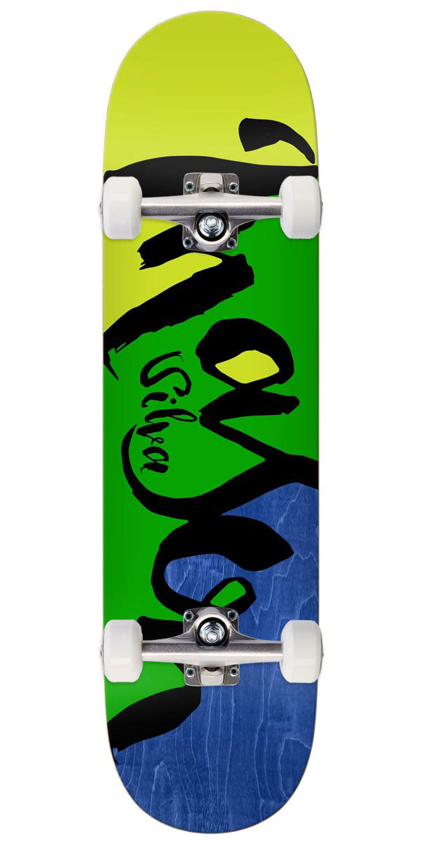 Real Mason Script Colorblock Skateboard Complete - 8.50