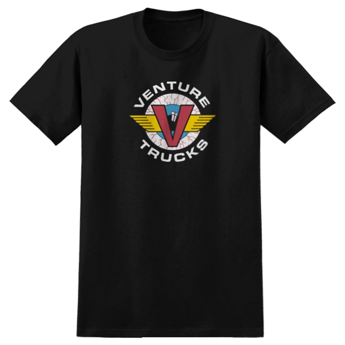 Venture Bloodshot T-Shirt - Black image 1