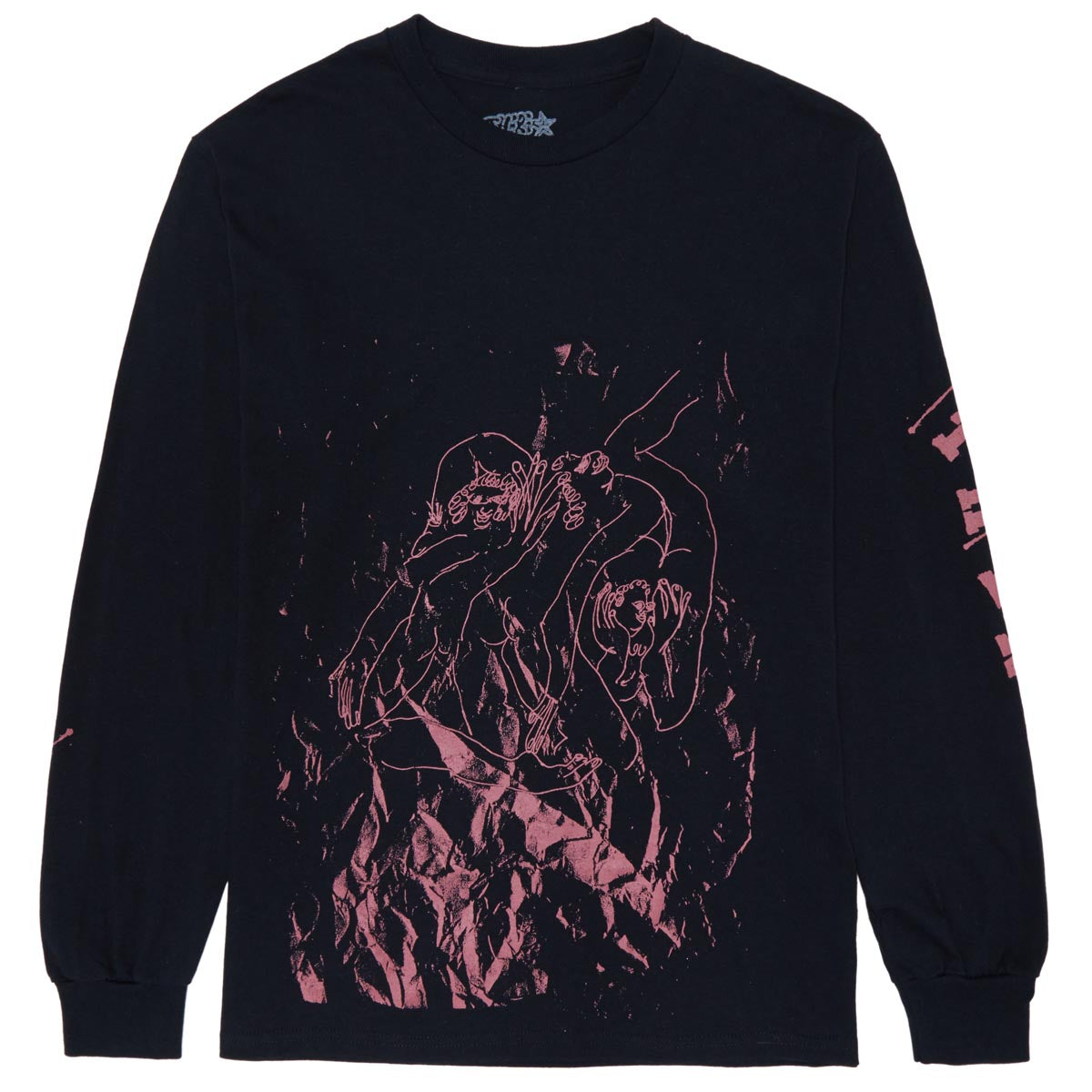 There Noise Long Sleeve T-Shirt - Black image 1