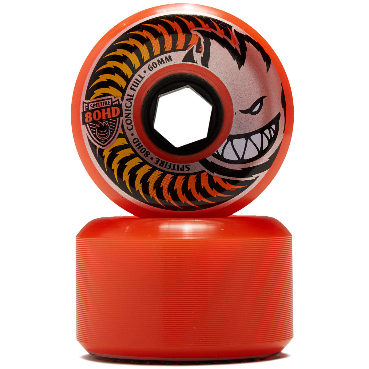 Spitfire 80hd Fade Conical Full Skateboard Wheels - Orange - 60mm image 2