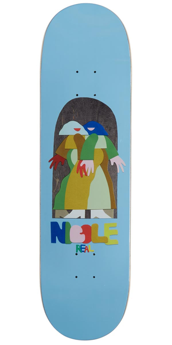 Real Nicole By Marbie Skateboard Deck - Blue - 8.38