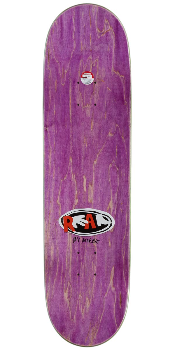 Real Mason By Marbie Skateboard Deck - Yellow - 8.50