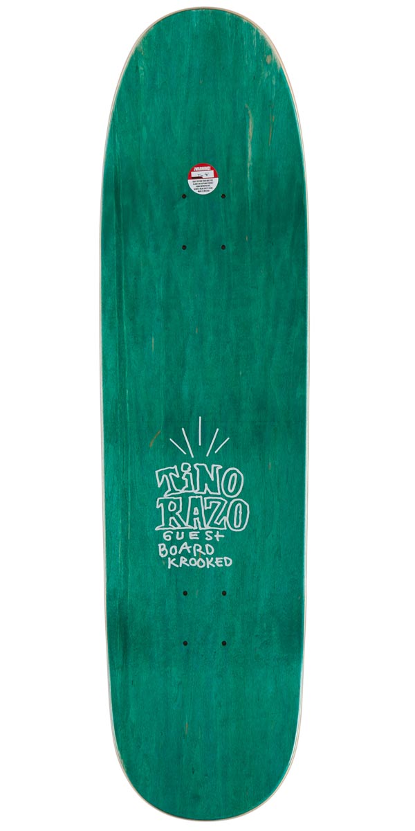 Krooked Tino Razo Guest Pro Skateboard Complete - 8.62