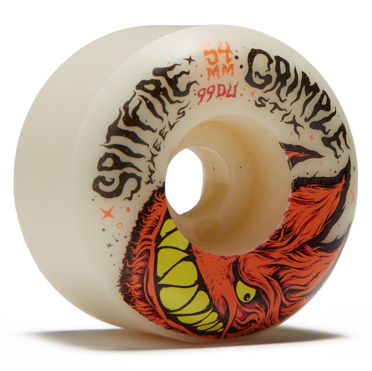 Spitfire x Grimple Stix F4 99d Grimplehead Lock In Full Skateboard Wheels - 54mm image 1