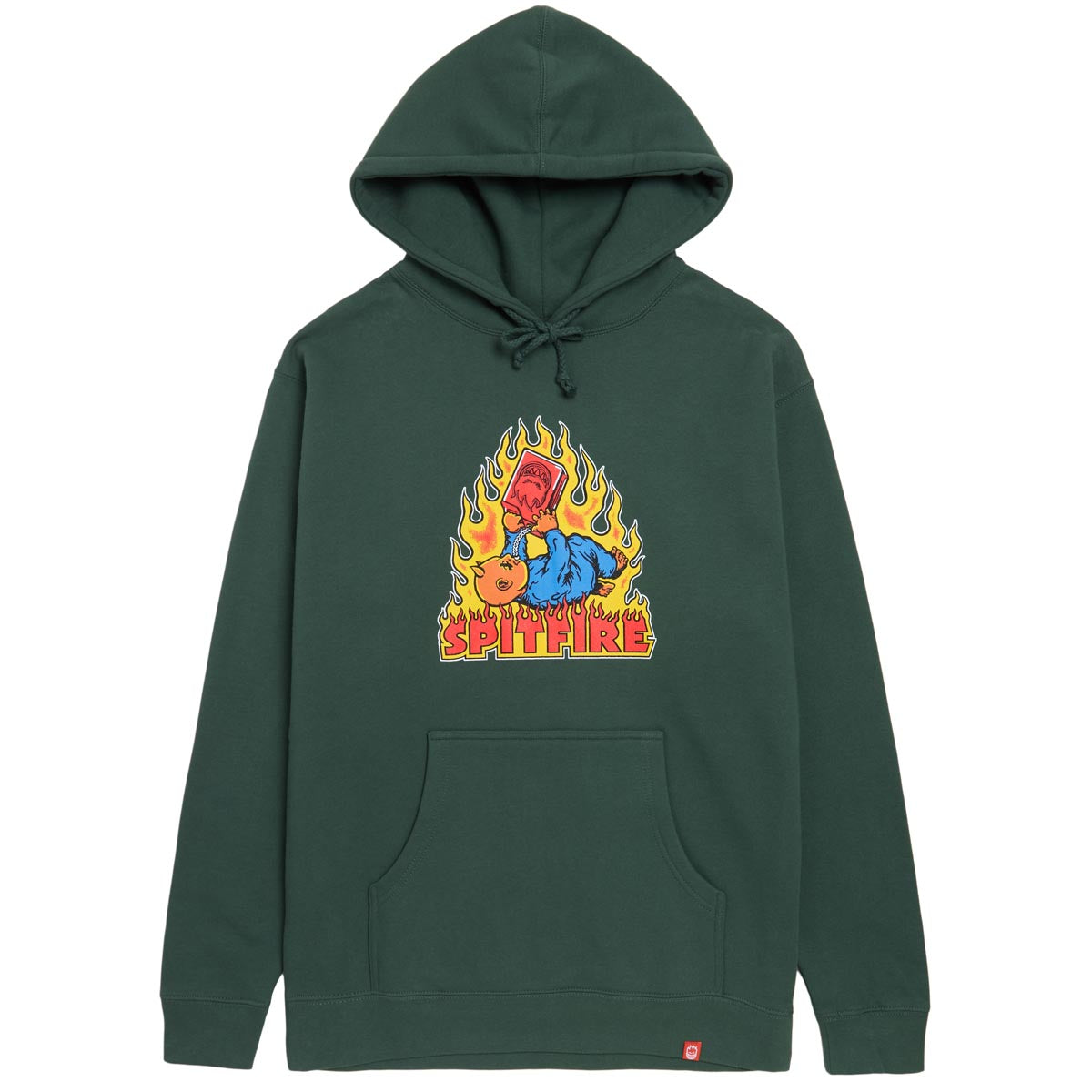 Spitfire Demonseed Hoodie - Alpine Green image 1