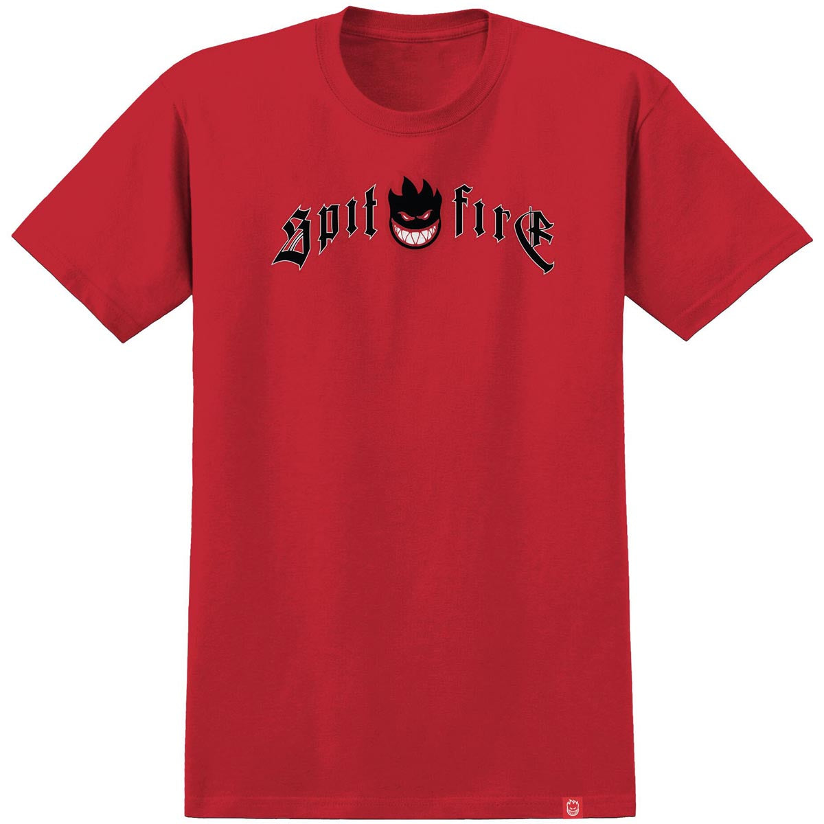 Spitfire Youth Immortal Fire T-Shirt - Red/Red/Black/White image 1