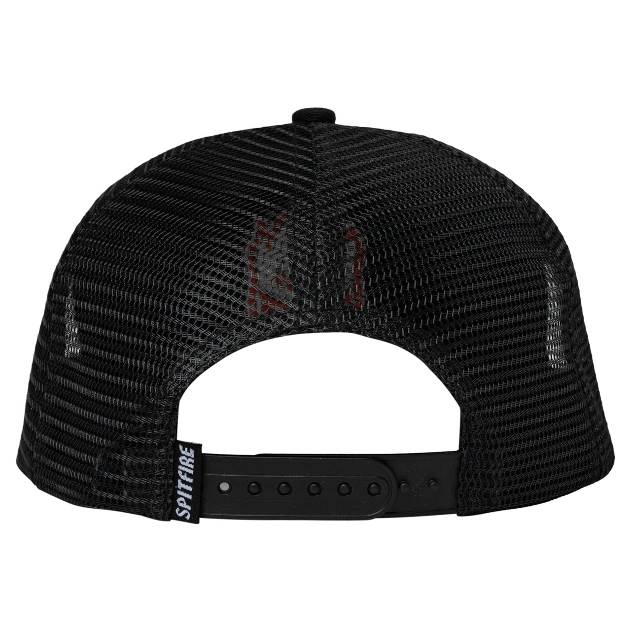 Spitfire Bighead Fill Hat - Black/Black/Red/White image 2