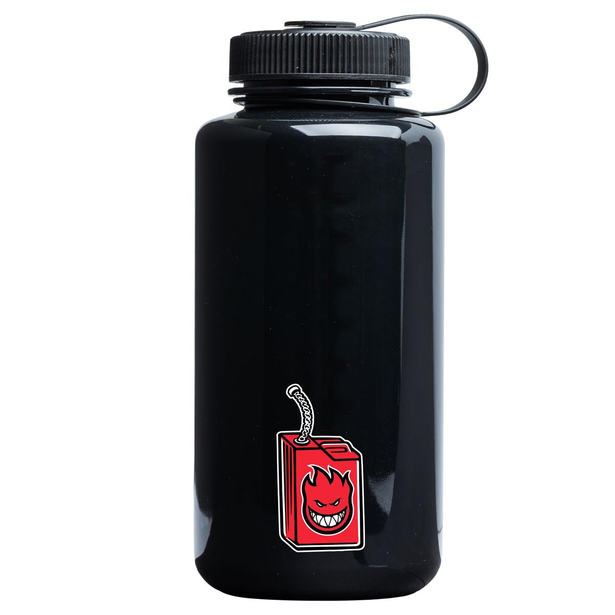 Spitfire Demonseed Script Water Bottle - Opaque Blacks image 2