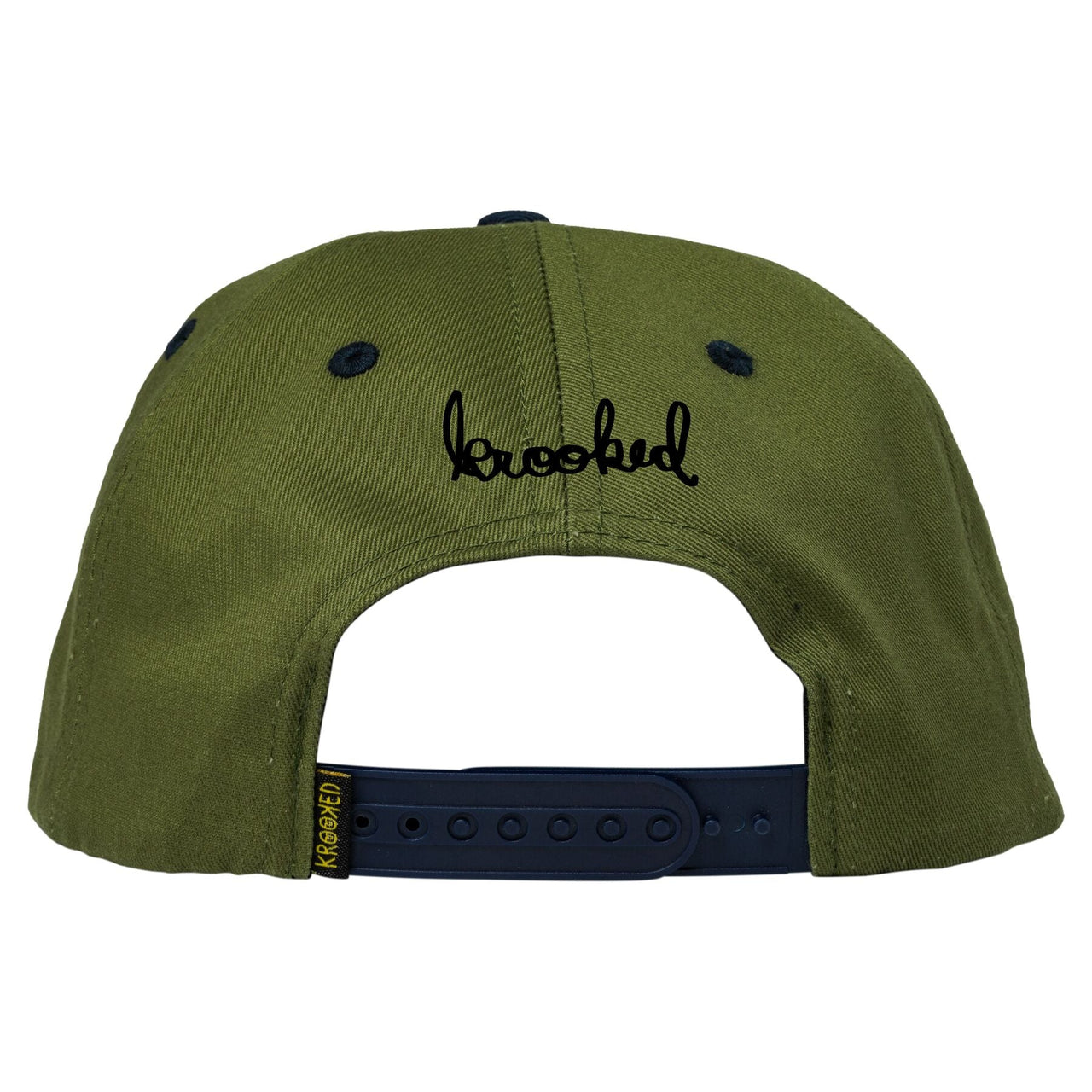 Krooked Mermaid Fish Hat - Olive/Navy image 2