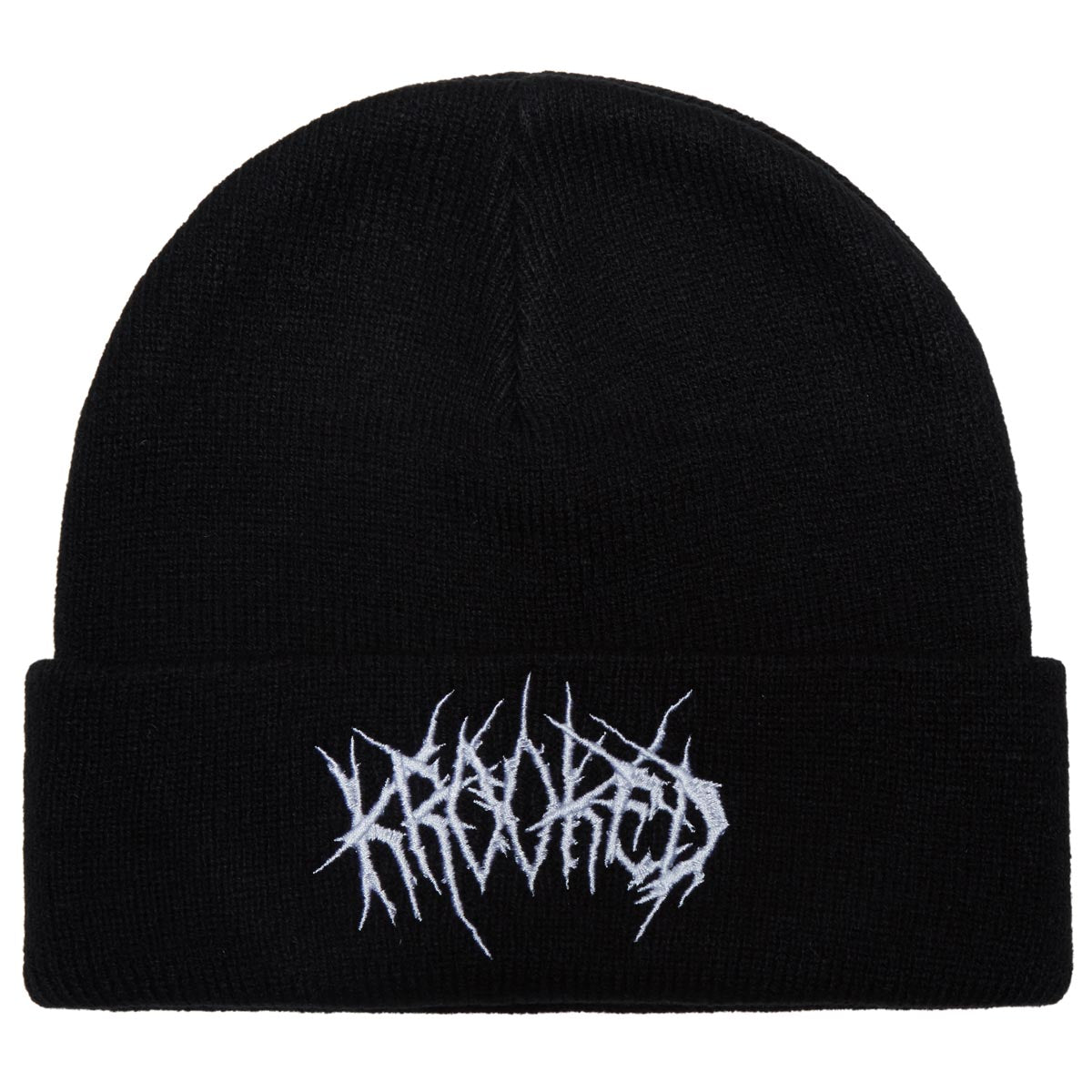 Krooked Necro Skript Beanie - Black/White image 1