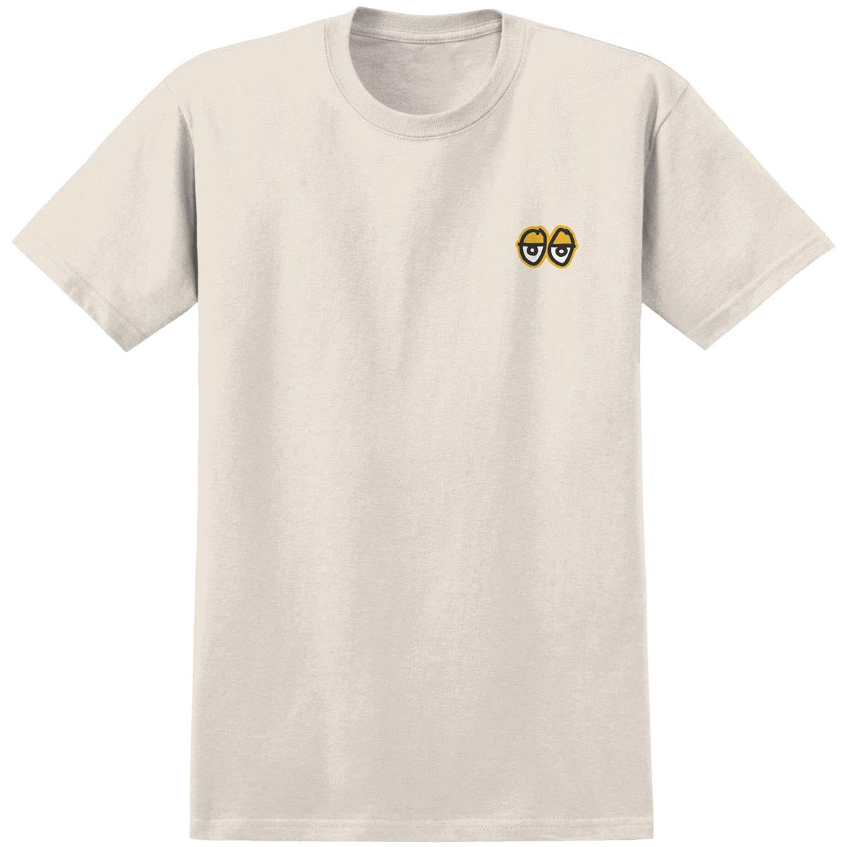 Krooked Strait Eyes T-Shirt - Cream/Gold/Black/White image 1