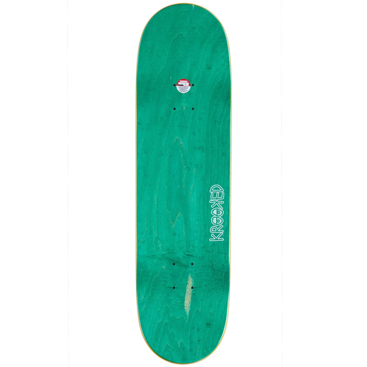 Krooked Geering Guest Pro Punx Mni Series True Fit Skateboard Complete - Red - 8.50