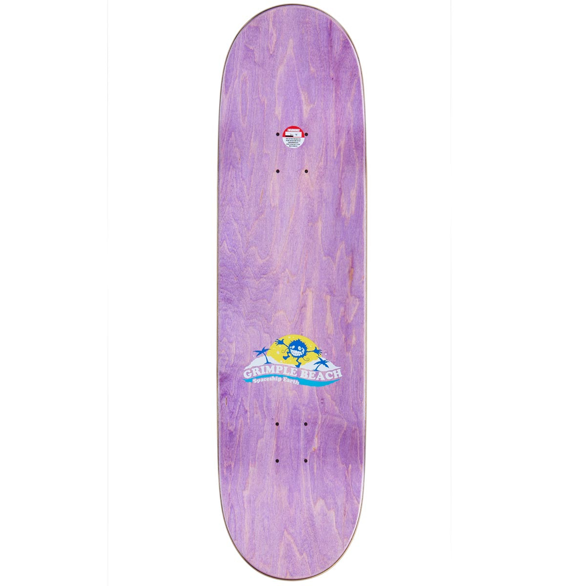 Anti-Hero Hewitt Grimple Beach Skateboard Complete - Yellow - 8.50