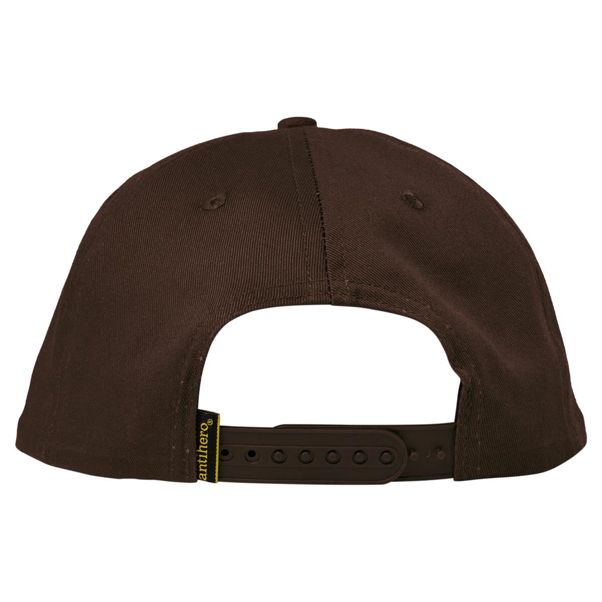 Anti-Hero Basic Pigeon Round Hat - Dark Brown/Gold image 2