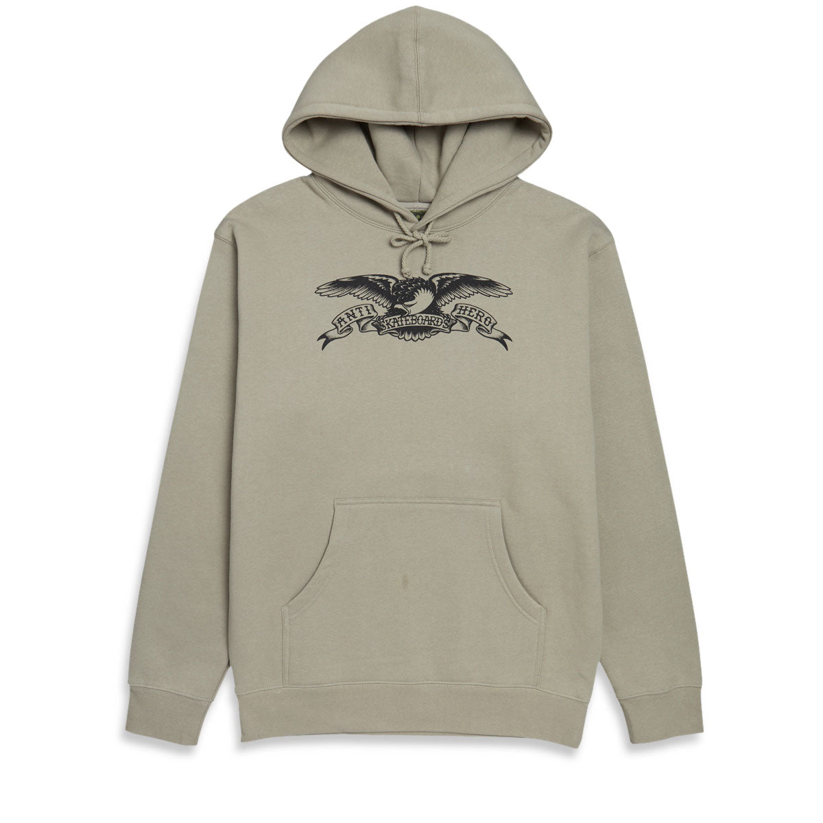 Anti-Hero Basic Eagle Hoodie - Cement/Black image 1