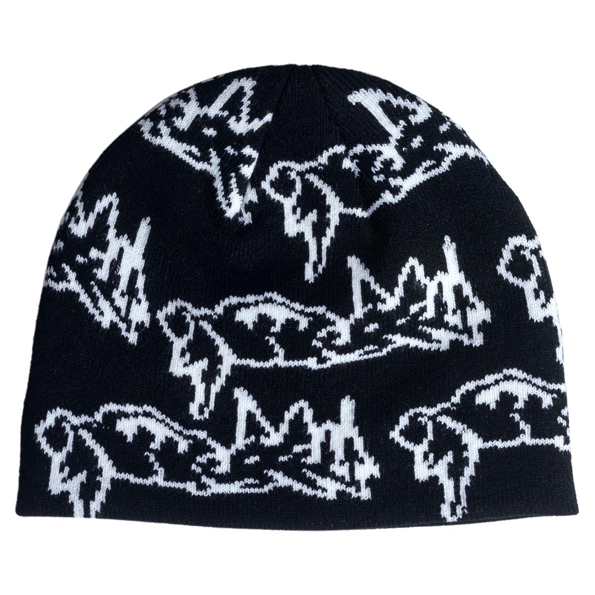 There Parasite Beanie - Black/White image 1