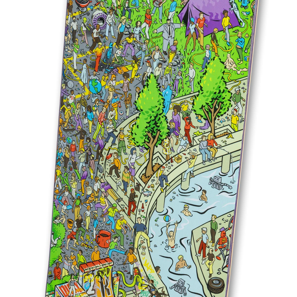 Real Nicole Where's Nicole True Fit Skateboard Complete - 8.25